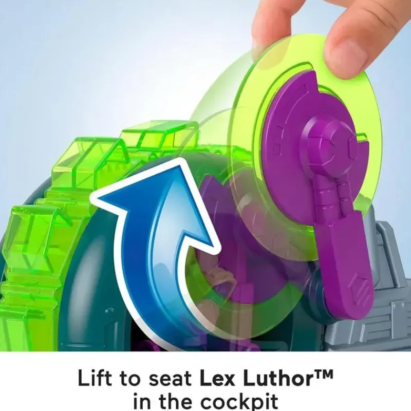 Kids Fisher-Price Cars|Cars, Trucks & Trains*- Imaginext Dc Super Friends Lex Luther Spinning Saw Vehicle