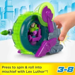 Kids Fisher-Price Cars|Cars, Trucks & Trains*- Imaginext Dc Super Friends Lex Luther Spinning Saw Vehicle