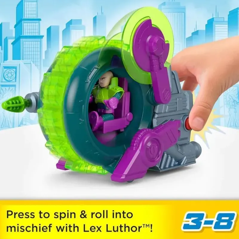 Kids Fisher-Price Cars|Cars, Trucks & Trains*- Imaginext Dc Super Friends Lex Luther Spinning Saw Vehicle