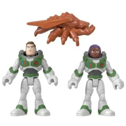 Kids Fisher-Price Toy Story|Gift For Kids*- Imaginext Disney Pixar Lightyear Buzz Lightyear & Alisha Hawthorne Figure Set