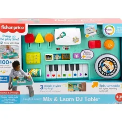Fisher-Price Gift For Baby*- Laugh & Learn Baby & Toddler Toy Mix & Learn DJ Table, 6+ Months