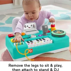 Fisher-Price Gift For Baby*- Laugh & Learn Baby & Toddler Toy Mix & Learn DJ Table, 6+ Months