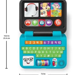 Kids Fisher-Price Toys For 3 Year Old|Gift For Kids*- Laugh & Learn Let's Connect Laptop