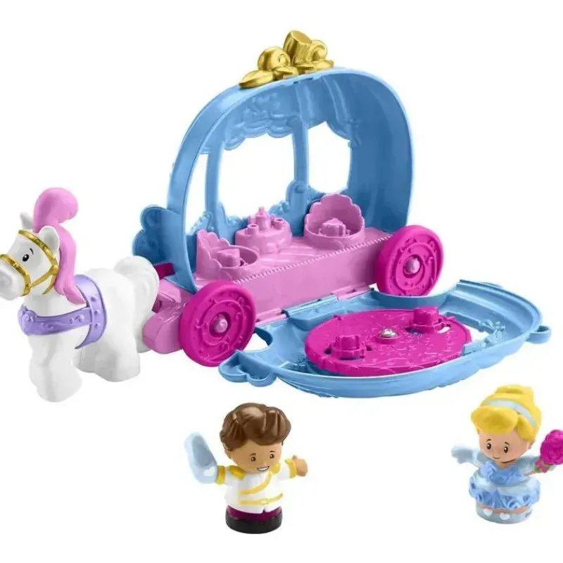 Fisher-Price Disney Princess*- Little People Toddler Playset Disney Princess Cinderella’s, 18+ Months