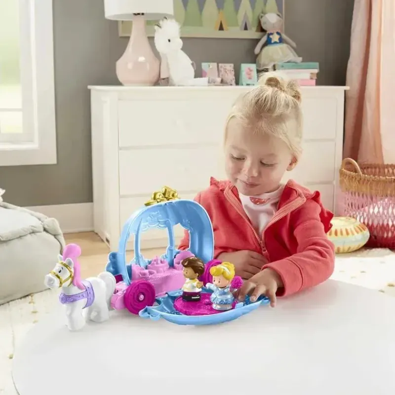 Fisher-Price Disney Princess*- Little People Toddler Playset Disney Princess Cinderella’s, 18+ Months
