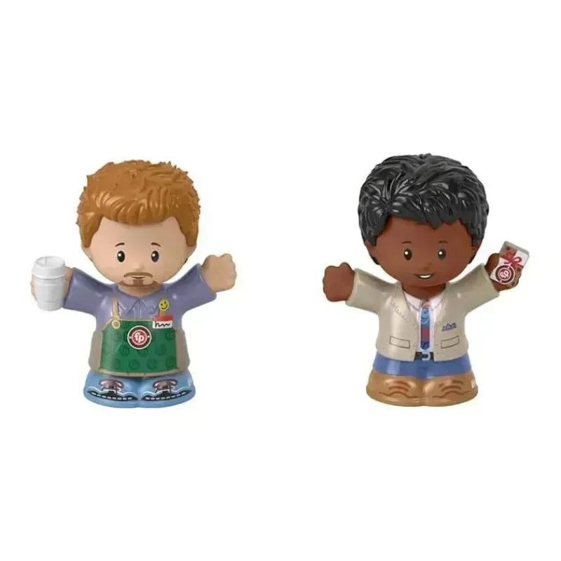 Fisher-Price Dolls*- Little People, Coffee Barista And Customer