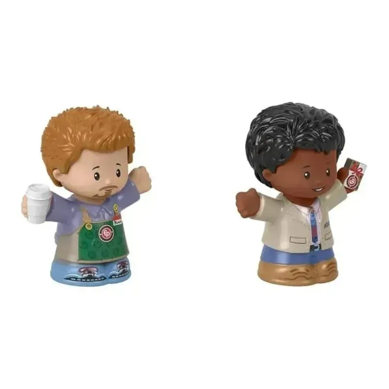 Fisher-Price Dolls*- Little People, Coffee Barista And Customer