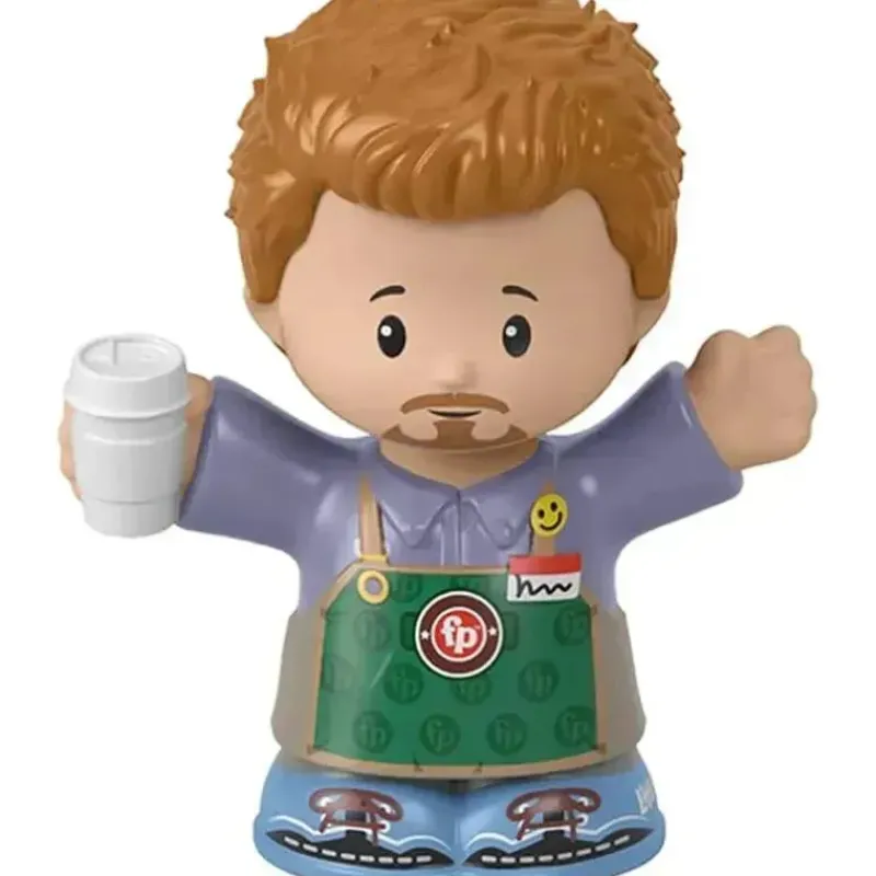 Fisher-Price Dolls*- Little People, Coffee Barista And Customer
