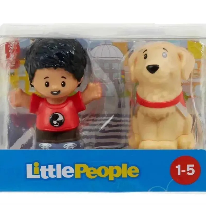 Mattel Pretend Play*Fisher-Price - Little People Boy And Service Dog