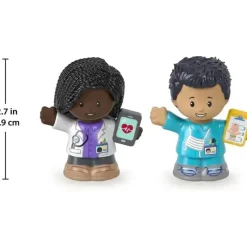 Mattel Dolls*Fisher-Price - Little People, Doctor And Nurse