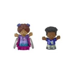 Fisher-Price Dolls*- Little People Girl In Wheelchair And Boy