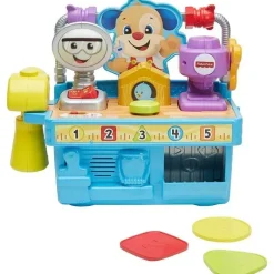 Fisher-Price Pretend Play|Toys For 2 Year Old*Busy Learning Tool Bench, Multicolor