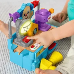 Fisher-Price Pretend Play|Toys For 2 Year Old*Busy Learning Tool Bench, Multicolor