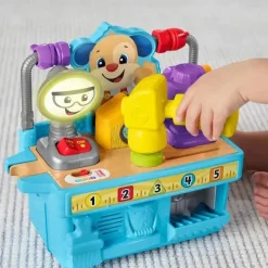 Fisher-Price Pretend Play|Toys For 2 Year Old*Busy Learning Tool Bench, Multicolor