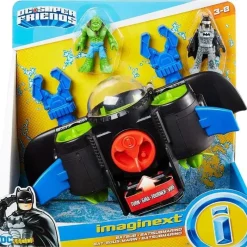 Kids Fisher-Price Super Heroes|Gift For Kids*Imaginext DC Super Friends Batsub