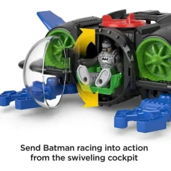 Kids Fisher-Price Super Heroes|Gift For Kids*Imaginext DC Super Friends Batsub