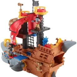 Fisher-Price Cars|Cars, Trucks & Trains*Imaginext Shark Bite Pirate Ship, Multi-Colored
