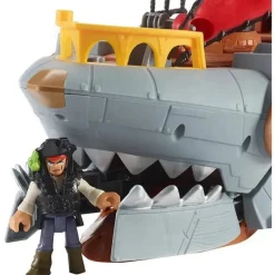 Fisher-Price Cars|Cars, Trucks & Trains*Imaginext Shark Bite Pirate Ship, Multi-Colored
