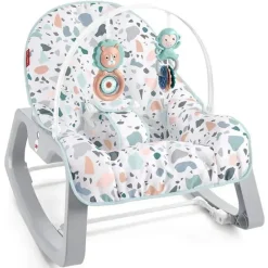 Fisher-Price Bouncers, Swings & Rockers*Infant-to-Toddler Rocker, Pebbles