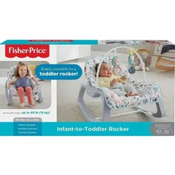 Fisher-Price Bouncers, Swings & Rockers*Infant-to-Toddler Rocker, Pebbles