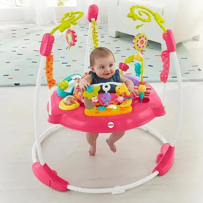 Fisher-Price Activity Centers & Jumpers*Jumperoo, Petals Pink