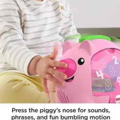 Fisher-Price Pretend Play|Toys For 2 Year Old*Laugh & Learn Count & Rumble Piggy Bank