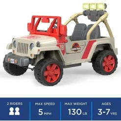 Fisher-Price Ride-On Toys|Toys For 3 Year Old*Power Wheels Jurassic Park Jeep Wrangler