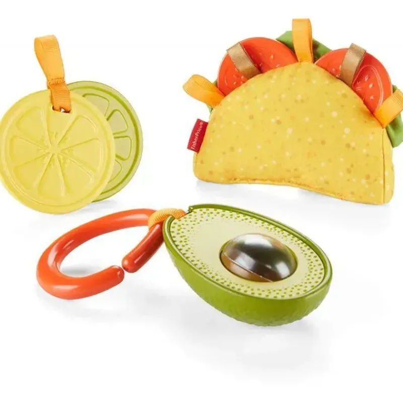 Fisher-Price Gift For Baby|Gifts Up To $25*Taco Tuesday Gift Set, Yellow/Green