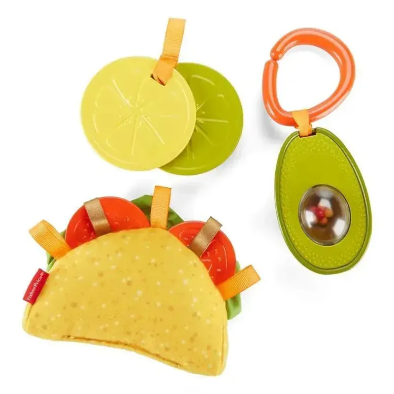 Fisher-Price Gift For Baby|Gifts Up To $25*Taco Tuesday Gift Set, Yellow/Green