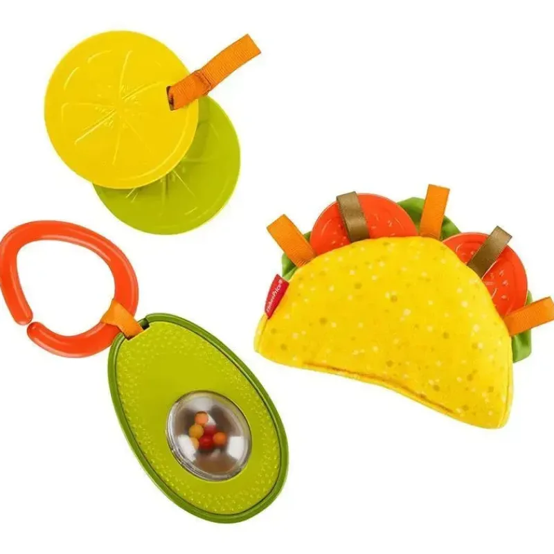 Fisher-Price Gift For Baby|Gifts Up To $25*Taco Tuesday Gift Set, Yellow/Green