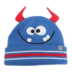FlapJack Kids Baby Hats*FlapJack Kds Knitted Beanie-Monster