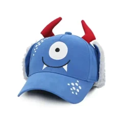 FlapJack Kids Baby Hats*- 3D Caps With Earflaps, Monster