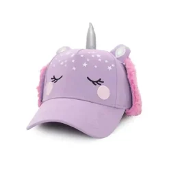 FlapJack Kids Baby Hats*- 3D Caps With Earflaps, Unicorn