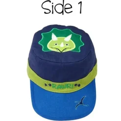 FlapJack Kids Baby Hats*- Kids' Reversible Caps, Dinosaurs