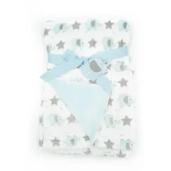 Forever Baby Blankets & Quilts*Baby Blanket Blue Elephant