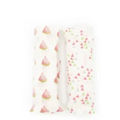 Forever Baby Blankets & Quilts*2pk Watermelons Muslin Blankets Baby Girl
