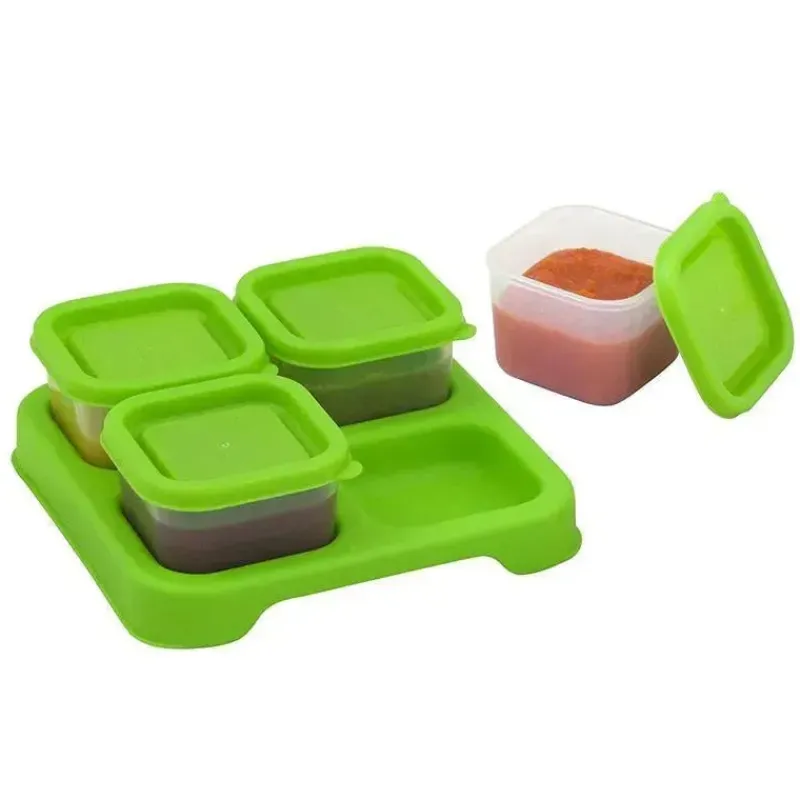 Iplay Food Jars & Snack Cups|Dishes, Utensils & Food Containers*Fresh Baby Food Unbreakable Cubes - Green (2 Oz)