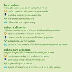 Iplay Food Jars & Snack Cups|Dishes, Utensils & Food Containers*Fresh Baby Food Unbreakable Cubes - Green (2 Oz)
