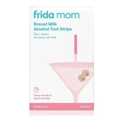 FridaBaby Maternity Health & Wellness|Cool Baby Products*Frida Mom - 15Ct Alcohol Detection Test Strips for Breast Milk