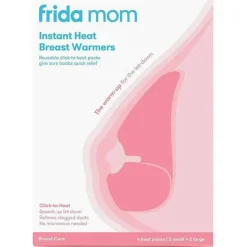 FridaBaby Postpartum|Maternity Health & Wellness*Frida Mom - Instant Heat Reusable Breast Warmers