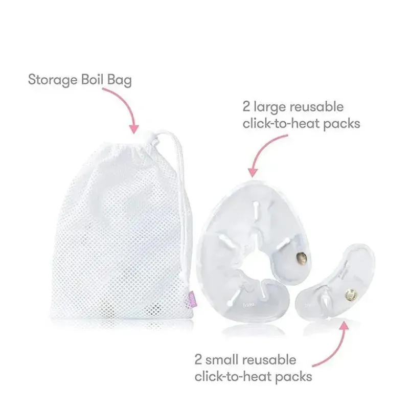 FridaBaby Postpartum|Maternity Health & Wellness*Frida Mom - Instant Heat Reusable Breast Warmers