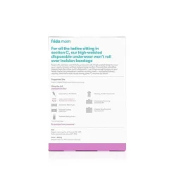 FridaBaby Postpartum*Frida Mom - 8Pk Disposable Underwear C-Section