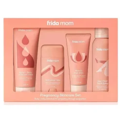 FridaBaby Maternity Health & Wellness|Gift For Mom*Frida Mom - 4Pk Pregnancy Skincare Body Relief Set for Stretch Marks