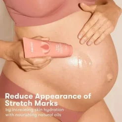 FridaBaby Maternity Health & Wellness|Gift For Mom*Frida Mom - 4Pk Pregnancy Skincare Body Relief Set for Stretch Marks