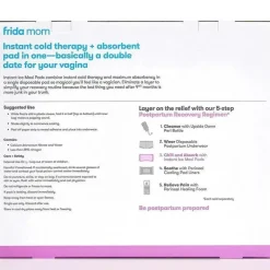 FridaBaby Postpartum|Maternity Health & Wellness*Frida Mom - Postpartum Absorbent Perineal Ice Maxi Pads
