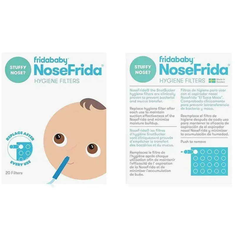 FridaBaby Oral & Nasal Care*- 20Ct NoseFrida Hygiene Filters