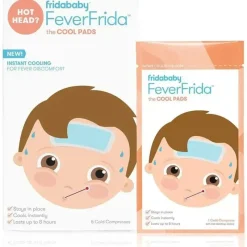 FridaBaby Pain & Fever Relief|Cough & Cold*- FeverFrida Cool Pads