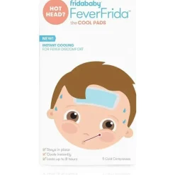 FridaBaby Pain & Fever Relief|Cough & Cold*- FeverFrida Cool Pads