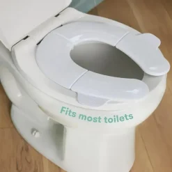FridaBaby Cool Baby Products|Potty Seats*- Fold-and-Go Potty Seat for Toilet, Foldable Travel Potty Seat for Toddler