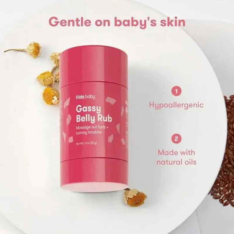 FridaBaby Pain & Fever Relief*- Gassy Belly Rub, Belly Massage
